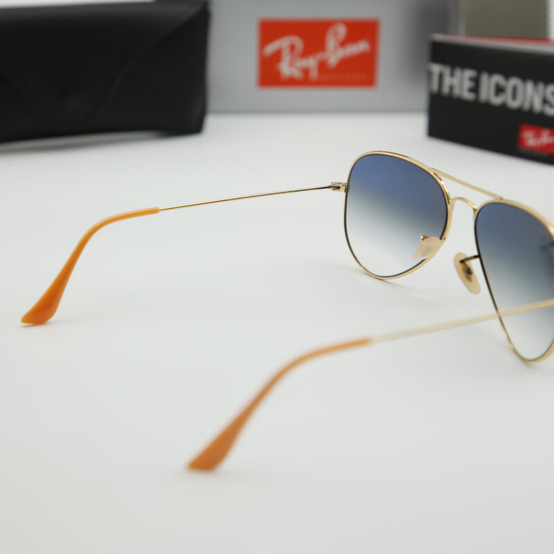 RB 3025 AVIATOR LARGE METAL MAVİ DEGRADE