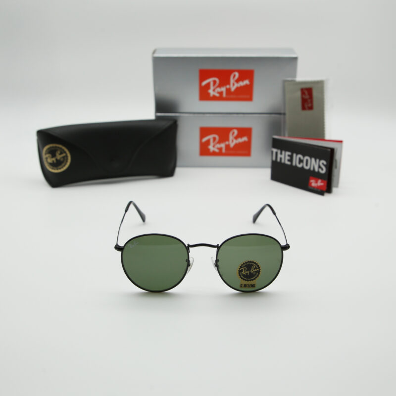 RB 3447 ROUND METAL 002-50 SİYAH