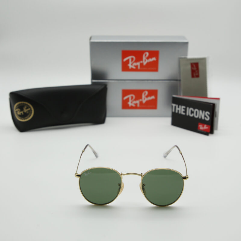 RB 3447 ROUND METAL 001-47 GOLD