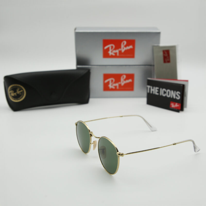 RB 3447 ROUND METAL 001-47 GOLD