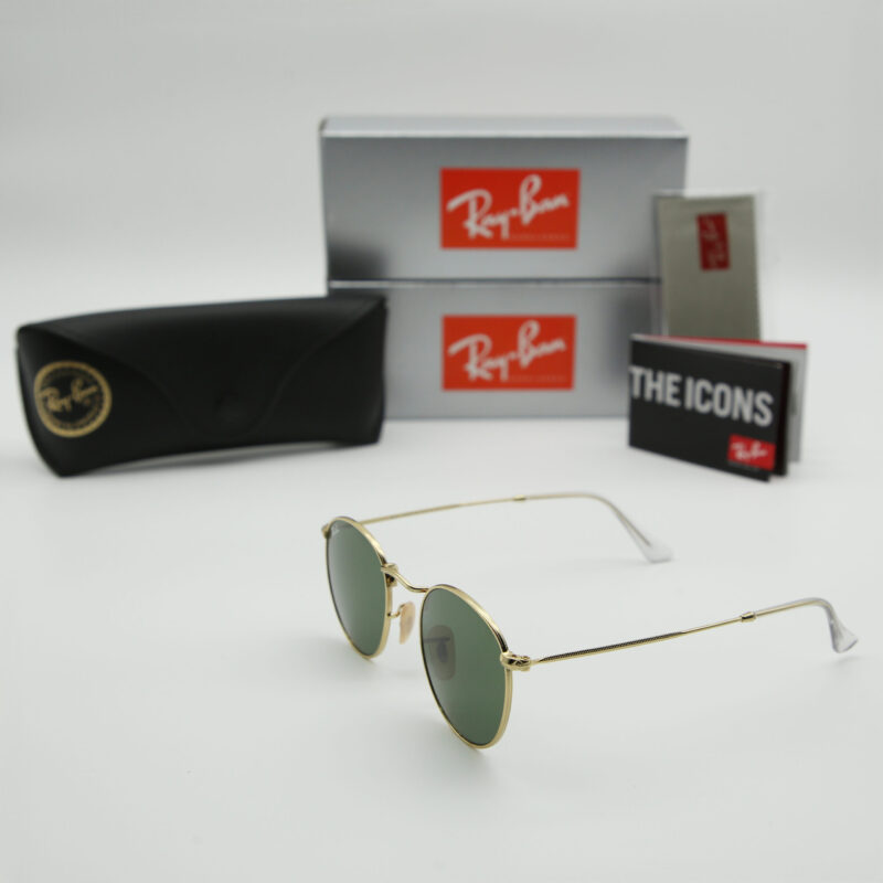 RB 3447 ROUND METAL 001-47 GOLD