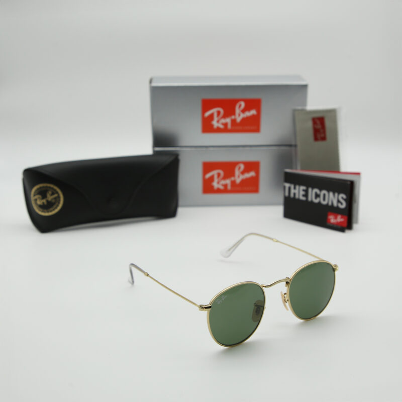 RB 3447 ROUND METAL 001-47 GOLD