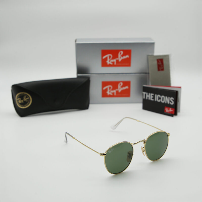 RB 3447 ROUND METAL 001-47 GOLD